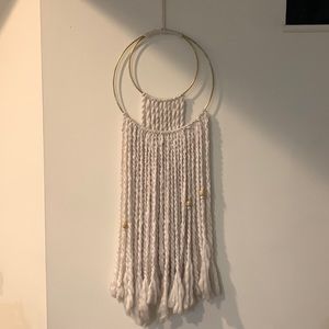 Boho Macrame Dream Catcher Wall Decor